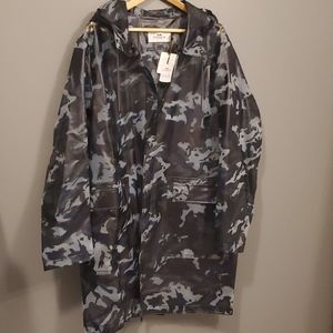 NWT Coach Printed Slicker Rain Jacket Sz M